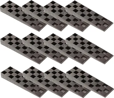 Produktbild von KOTARBAU® 25er Set Montagekeile Kunststoff 150 x 44 x 20 mm für Fenster Türen Türzarge Fensterrahmen Schwarz