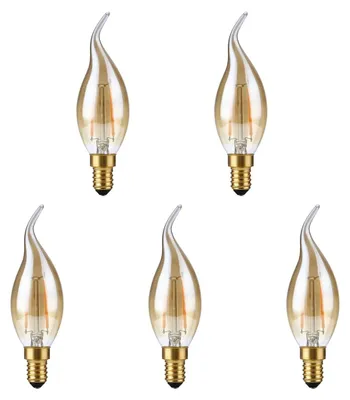 Produktbild von Spl E14 LED-Lampe B35 2W 140lm 2200K extra warmweiß 5 Stück dimmbar