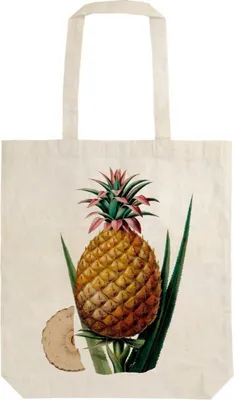 Image de Sac en coton STBAG07 Sac à bandoulière ananas