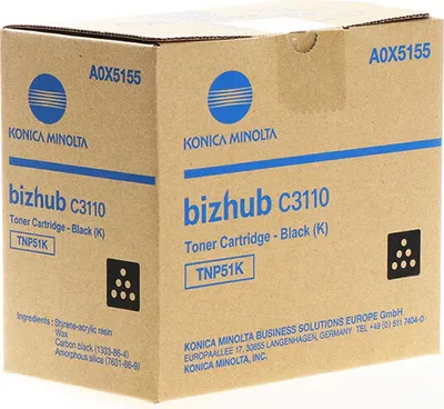 Produktbild von KONICA/MINOLTA Toner schwarz bh 3100 5.000 Seiten