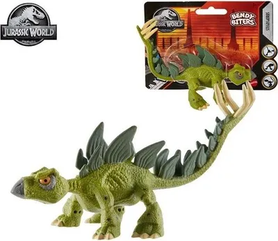 Image de Jurassic World - Bendy Biters - Stegosaurus - 8 cm