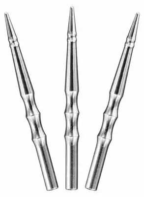 Produktbild von Harrows - Dartspitze "Saber Machined", Stahlspitze 3er-Pack PP4097 (32 mm) (Silber)
