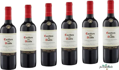 Produktbild von Casillero Del Diablo Cabernet Sauvignon, 6 x 0,75 l