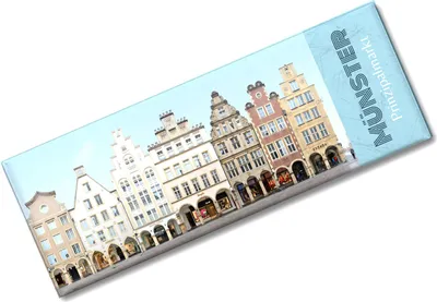 Produktbild von streetline Münster Prinzipalmarkt Panorama Souvenir Magnet