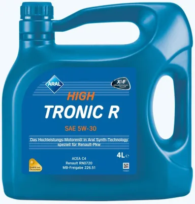 Produktbild von ARAL HighTronic R für 5W-30 4 Liter Motoröl Motorenöl 226.51 RN0720 Öl
