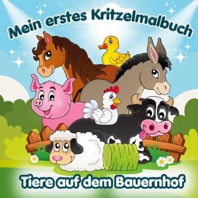 Produktbild von Mein erstes Kritzelmalbuch - Tiere auf dem Bauernhof