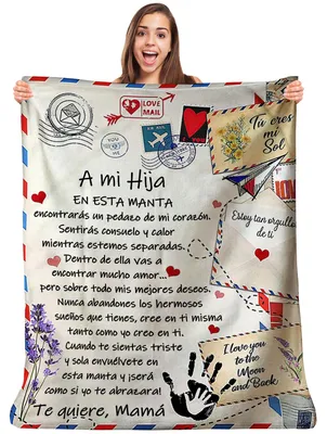 Obrázek produktu pro Personalizovaná deka pro vaši dceru - 140 x 180 cm