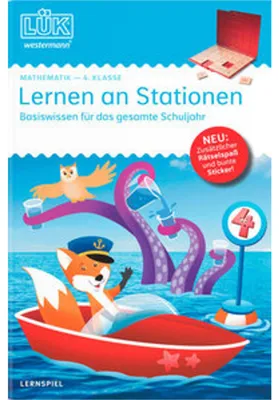 Obrázok produktu pre LÜK. 4. Klasse - Mathematik Lernen an Stationen