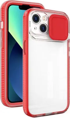 Produktbild von König Design Hülle kompatibel mit Apple iPhone 14 Plus Kunststoff Soft Handyhülle - Handy Case Rot