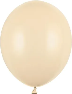 Immagine prodotto di Palloncini in lattice resistenti, beige, alabastro pastello/nudo, 30 cm, 100 pezzi.