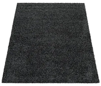 Produktbild von Shaggy Teppich Hochflor Flauschig Wohnzimmer Uni In Versch. Farben & Größen Grösse 60x100 cm