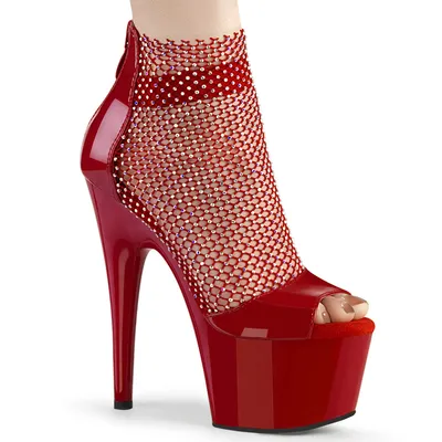 Obrázek produktu pro ADORE-765RM Dámské sandály Pleaser, červené , EU 35, US 5