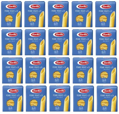Produktbild von 20x Pasta Barilla Penne rigate Nr. 73 italienisch Nudeln 500 g pack