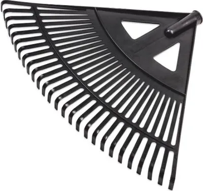 Produktbild von Laubrechen Gartenrechen Gartenharke Rechen Harke Kunststoff 4543 580 x 405mm 27-Zähne