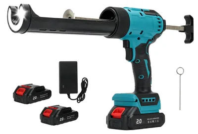 Akku-Kartuschenpistole für Makita 18V, 300ml, 6 Geschwindigkeiten, LED