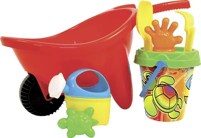 Produktbild von Adriatic Schubkarre mit Gartenspielzeug Set 8-teilig