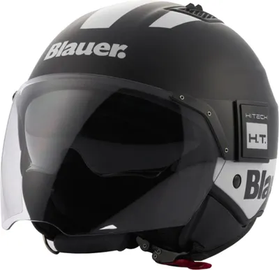 Imagen del producto de BLAUER BET HT Casco jet, color  mate con detalles blancos, talla XS