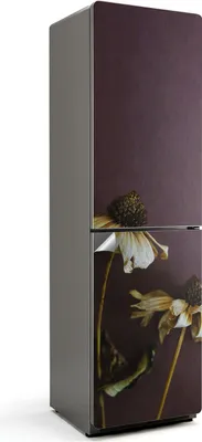 Produktbild von Abstrakte Malerei Kreise – Kühlschrank Aufkleber – Klebefolie Kühlschrank – Kühlschrank Dekor – Kühlschrankfolie selbstklebend – Küchen Dekoration – 60x205 cm