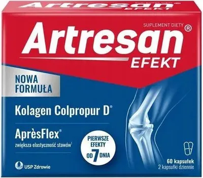 Produktbild von Artresan EFFECT Kollagen Colpropur D FÜR GELENKE 60 Kapseln
