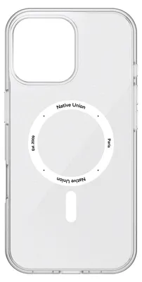 Produktbild von Native Union RECLE-TRA-NP24PM, Cover, Apple, iPhone 16 Pro Max, 17,5 cm (6.9"), Transparent