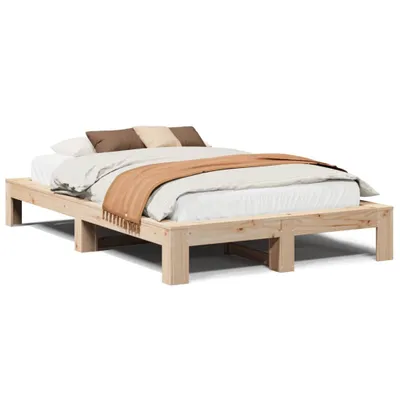 Immagine prodotto di vidaXL Letto in legno massiccio senza materasso 120x200 cm in legno di pino