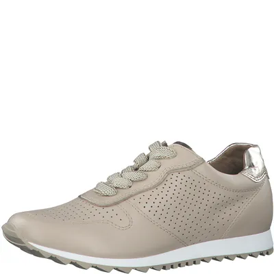 Produktbild von Tamaris Sneaker - Beige Glattleder Größe: 37 Normal