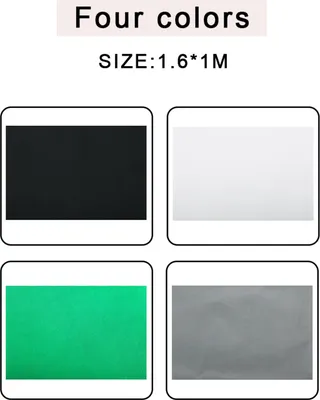 Produktbild von 1,6 x 1 m Fotohintergrund aus Vliesstoff für Fotostudios