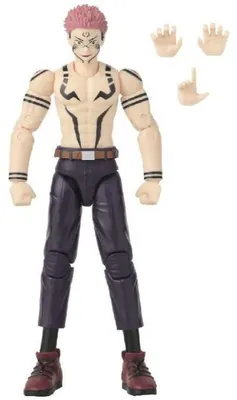 Produktbild von Bandai Anime Heroes Ryomen Sukuna Actionfigur 17 cm mit Extra Händen, 16-fach gelenkig