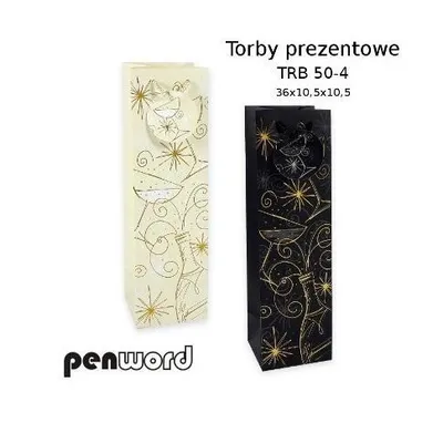 Zdjęcie produktu dla Torebka prezentowa Uniwersalna o wymiarach 36 x 10,5 x 10,5 cm