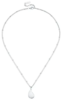 Produktbild von Kette Giorgio Martello Milano Anhänger Tropfen, Silber 925 Silber 45 cm