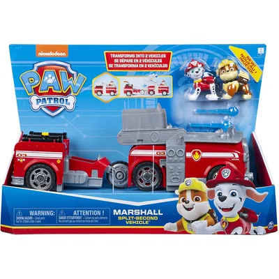 Obrázek produktu pro PAW Patrol PAW VHC SplitSecnd Marshall UPCX GML, 3 rok/roky, Plast, Vícebarevný