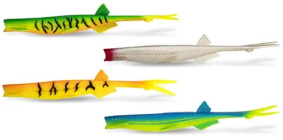 Produktbild von Black Cat 60g 27cm Cat Pelagic - 1 Gummifisch, Farbe:Red Head