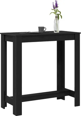 Zdjęcie produktu dla Stół barowy Czarny Dąb 102 x 50 x 103.5 cm