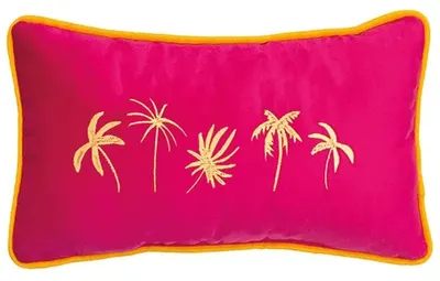 Produktbild von pad Mini Kissen Petite Palm Pink (18x32cm)