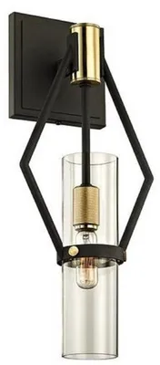 Image de Casa Padrino Applique murale de luxe bronze / laiton 17,8 x 11,4 x H. 40,6 cm - Lampe murale de salon design