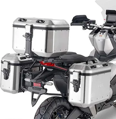 Produktbild von Givi Honda X-adv 750 21 Plo1188mk Satteltaschenhalterung Silber  Silber One Size