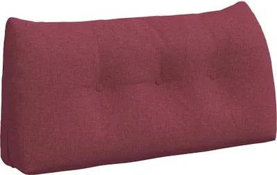 Produktbild von vidaXL Rücken Kissen Weinrot 100 x 24 x 50 cm Stoff