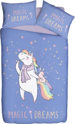 Produktbild von Kinderbettwäsche-Set für Jungen und Mädchen - Magic dreams