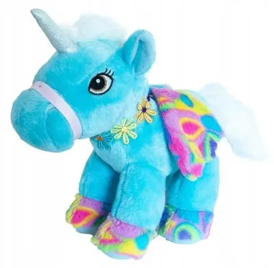 Produktbild von Regenbogenfarbenes Einhorn-Plüschtier