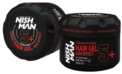 Immagine prodotto di NISHMAN Gel per capelli 5+ 300 ml - Effetto gomma