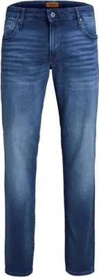 Produktbild von Jack & Jones 12153939, Jeans, Erwachsener, Blau, Baumwolle, Elasthan, Nicht bleichen, Natürliche Trocknung