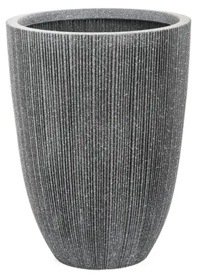 Image de Pot de fleurs G21 cône de lave 37 x 37 x 48,5