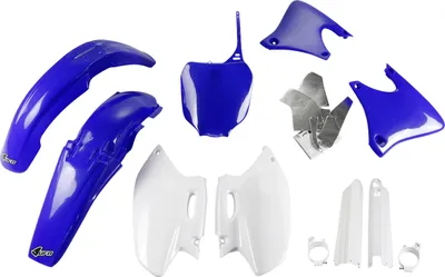 Image de Ufo Yamaha Yzf 426 2000-2002 Yakit289f-999 Fork Protectors & Plastic Kit Blanc Blanc One Size