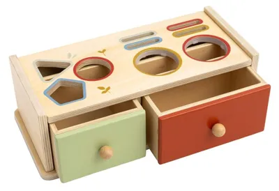 Obrázek produktu pro 2Kids Toys Zatloukačka a vkládačka Šuplíčky
