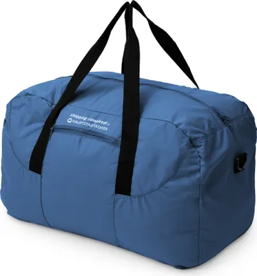 Produktbild von große faltbare Reisetasche 55 L, leichte Falttasche Reise-Gepäck Weekender Tasche Strandtasche mit Reißverschluss Damen Herren Tragetasche Travel Bag XL,Dunkelblau