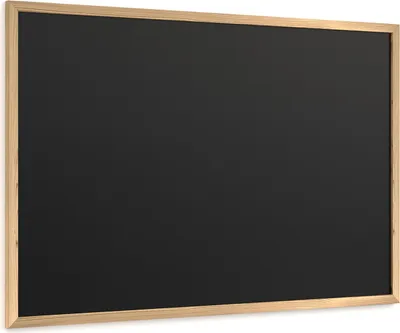 Produktbild von Schwarze Kreidetafel 90x60 cm, ECO-Holzrahmen