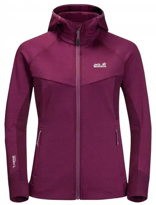 Produktbild von Jack Wolfskin - "Hydro" Jacke für Damen, Fleece PP11913 (S) (Veilchen)