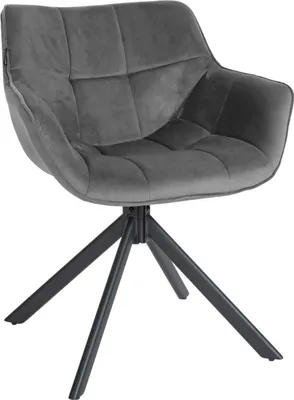 Obrázok produktu pre Jedálenská stolička - Zamatová stolička - Ergonomické pohodlie pri sedení