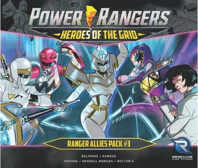 Immagine prodotto di Power Rangers Heroes of the Grid Ranger Allies #3 - Gioco da tavolo - Edizione inglese