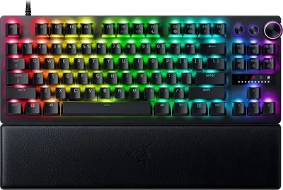Zdjęcie produktu dla Razer RZ03-04980100-R3M1, Przewodowa, USB, Optyczny przełącznik kluczykowy, QWERTY, RGB LED, Czarny